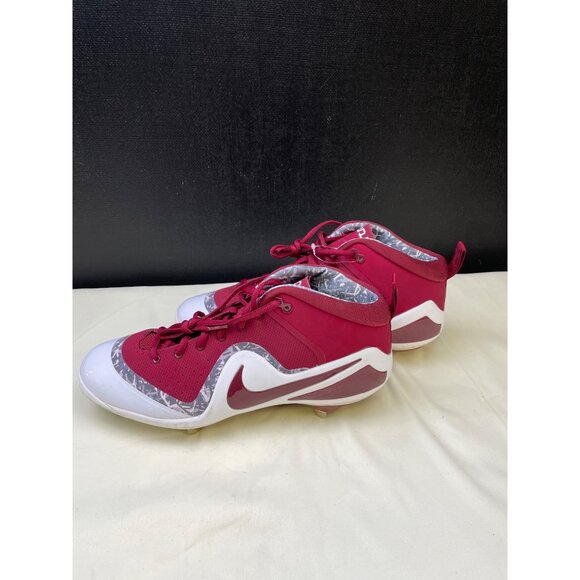 Nike Force Zoom Trout Men\'s Red/White Shoes/ Cleats Size 12 SKU 5444 main image 5